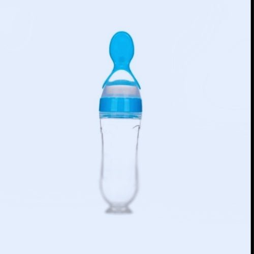 Biberon avec cuillière pour nouveau-né ! EasyBottl™ - My Baby Pink and Blue