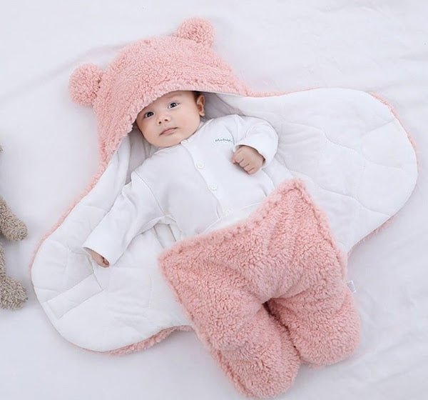 Couvre Bébé Polaire I PolarBaby™ - My Baby Pink and Blue