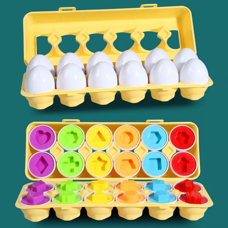 Jouet Oeuf Poule éducatif pour les tout-petits - Smart Egg ™ - My Baby Pink and Blue